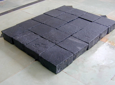 Cobbles Kadappa Black Limestone